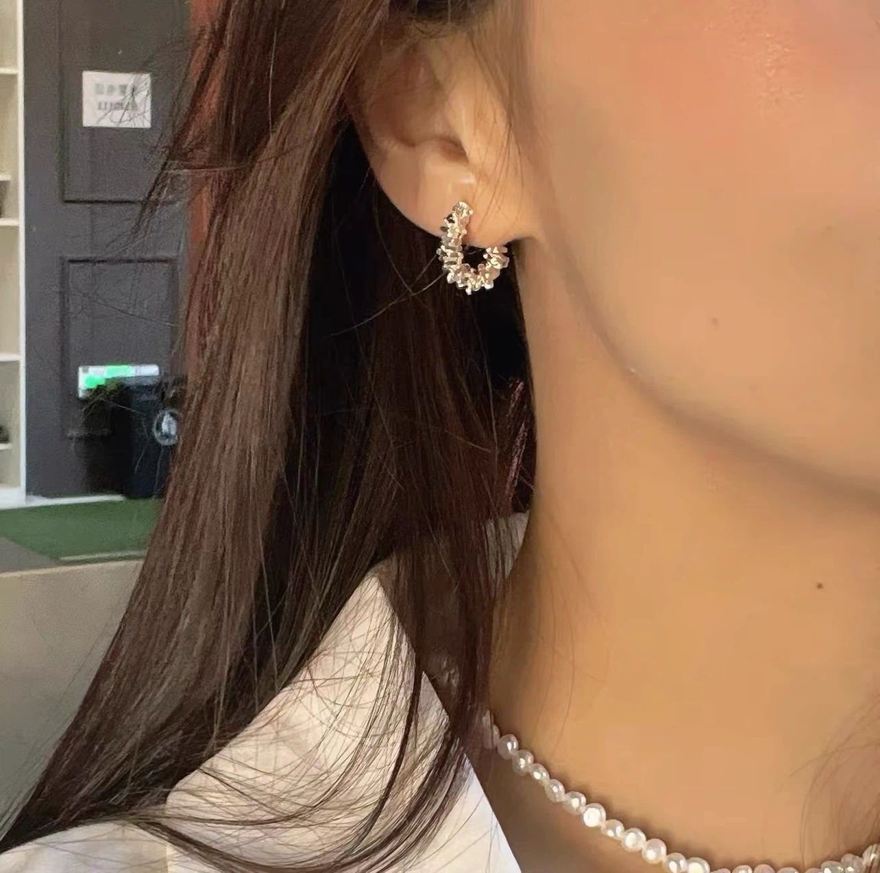 New Small Shiny Hoop Earrings - photo 3