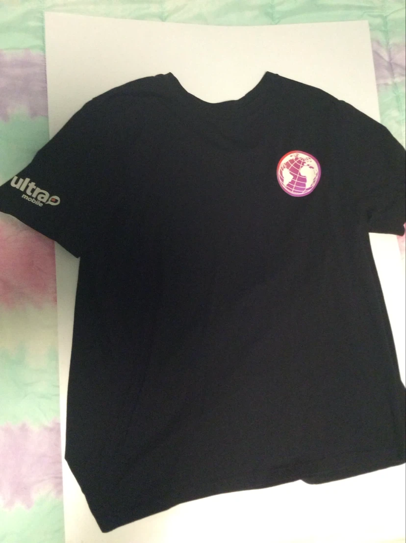 Black Ultra Mobile T-Shirt