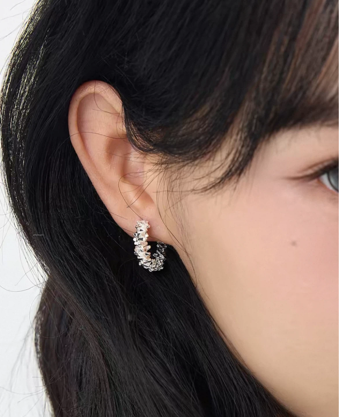 New Small Shiny Hoop Earrings