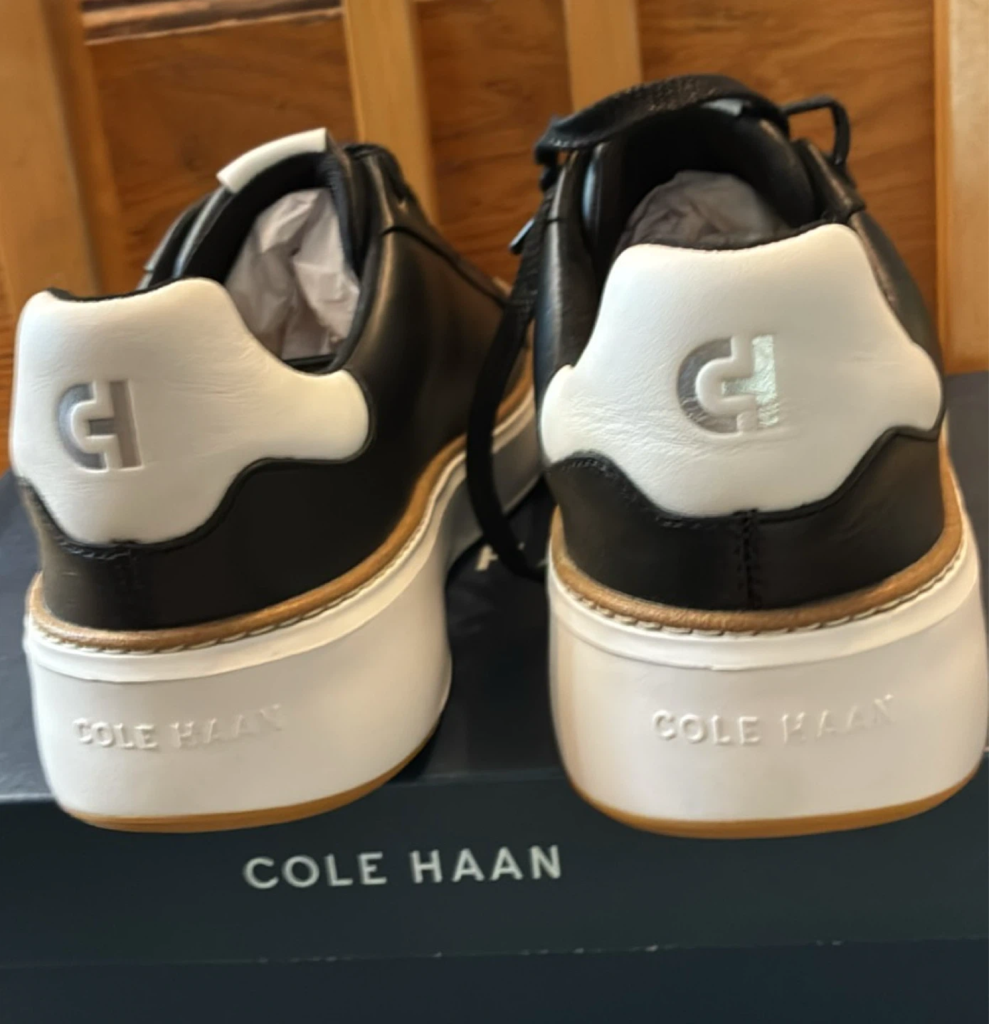 Cole Haan Black Leather Sneakers - photo 3