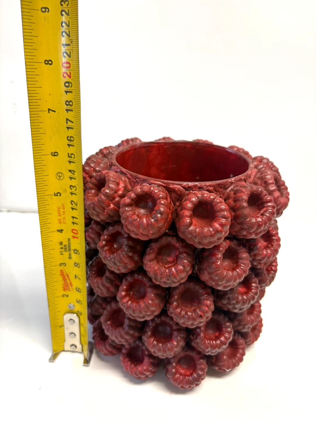 Handmade Raspberry vase - photo 3