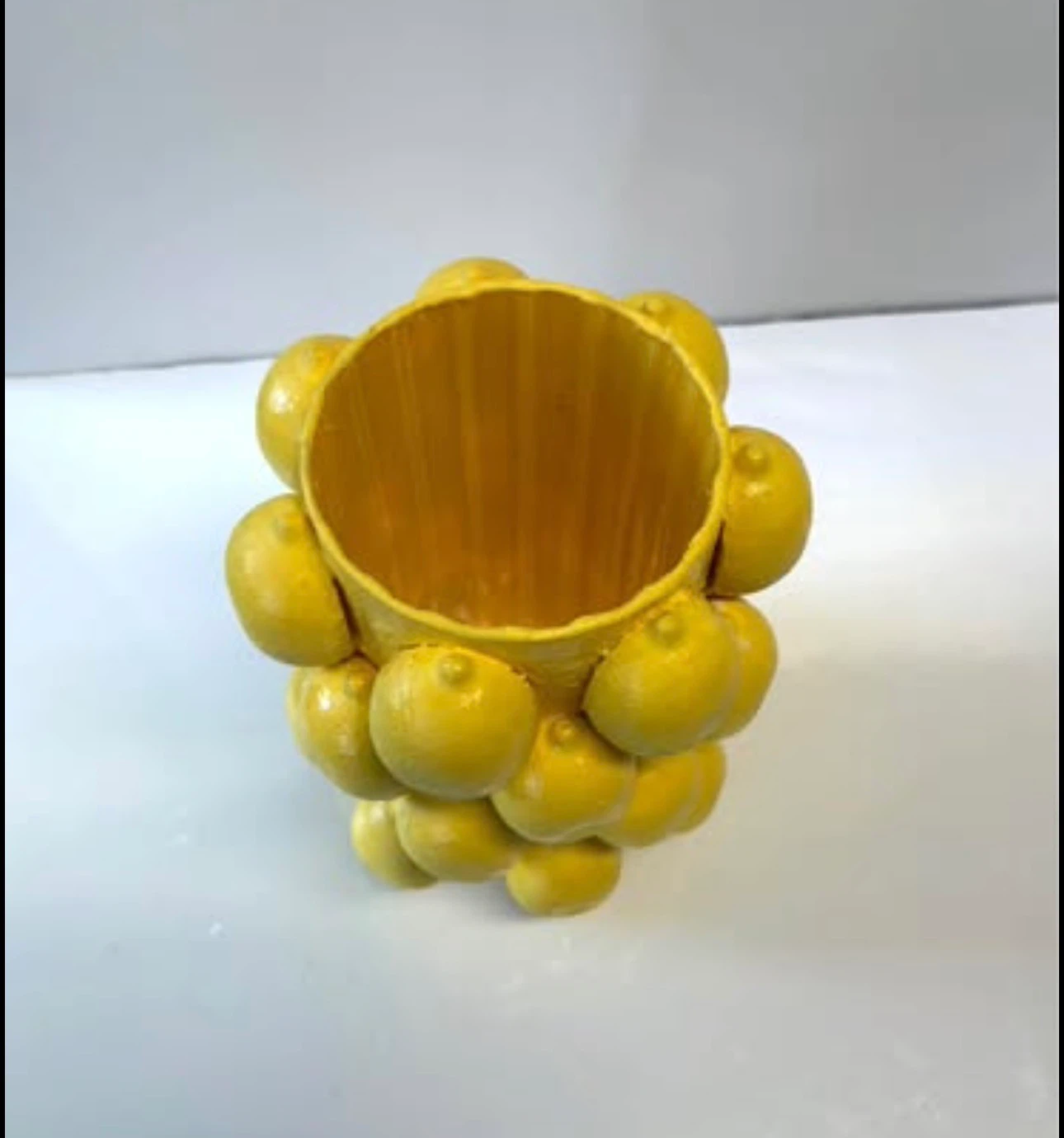 Handmade lemon vase - photo 2