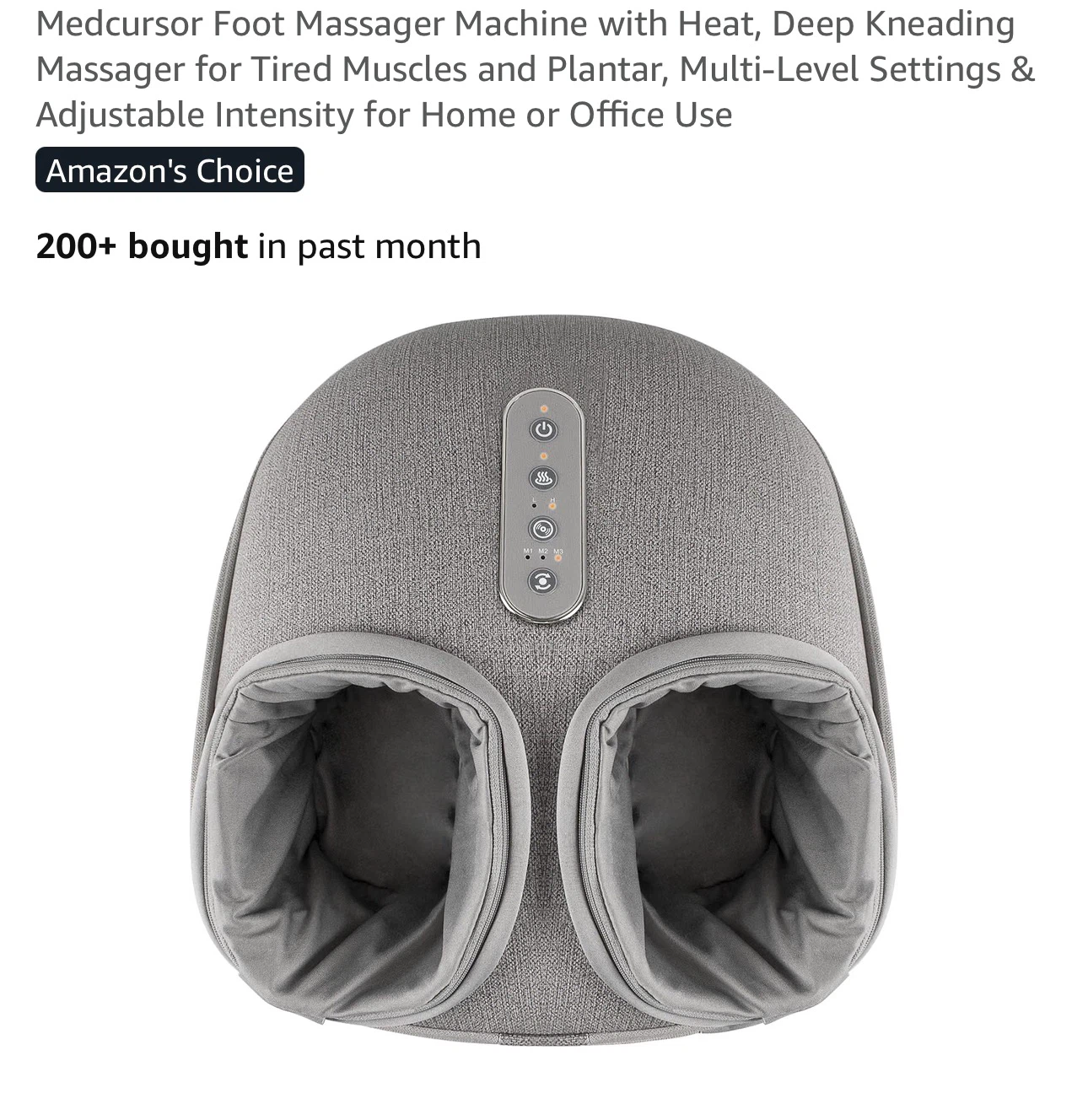 Medcursor Foot Massager with Heat