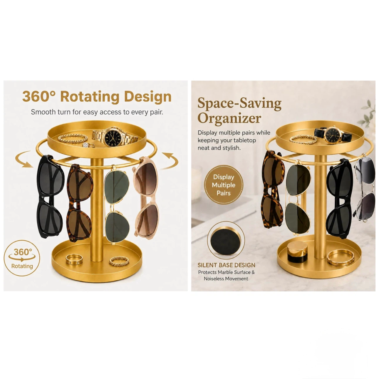 Brand new 360° Rotating Sunglasses Organizerh - photo 4