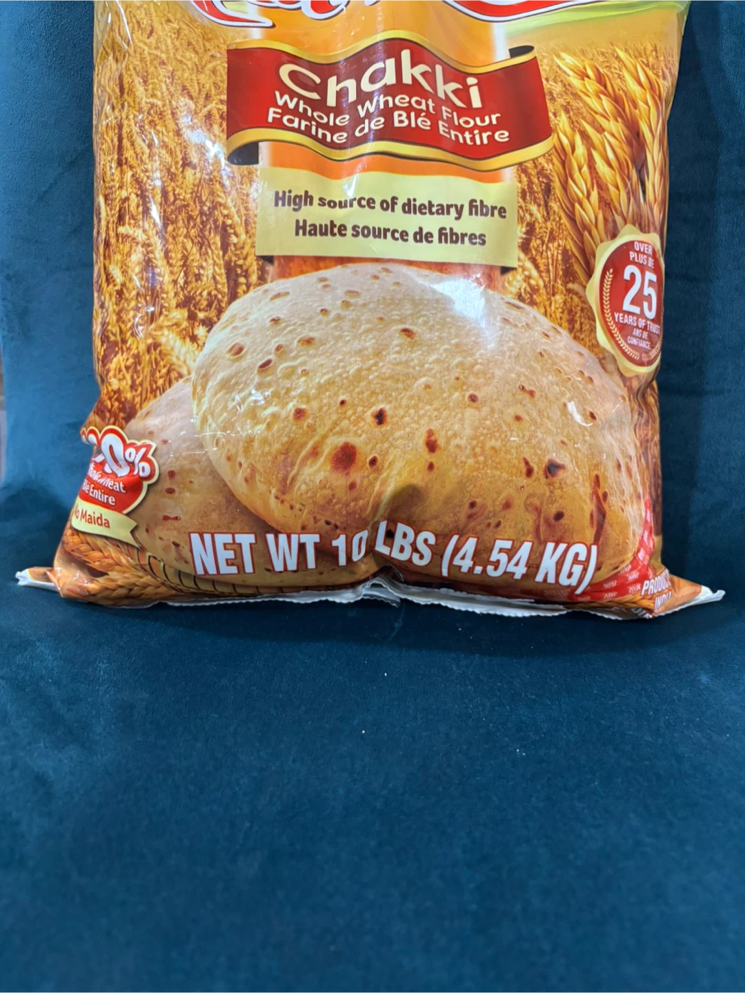 Annapurna Chakki Whole Wheat Flour 10 LBS - photo 2