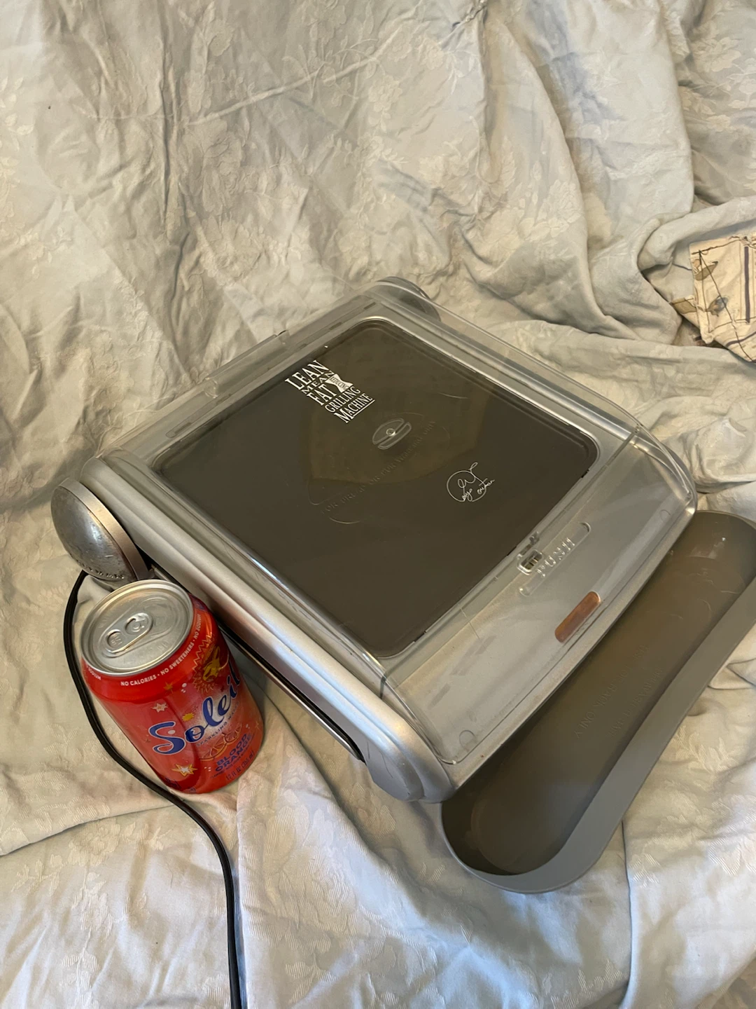 George Foreman Indoor Grill with bread warmer - photo 5