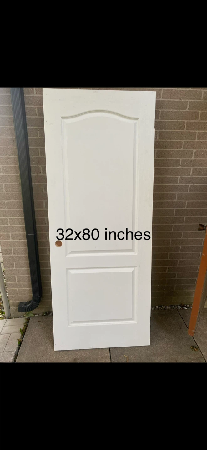 White Interior Door - 32x80 inches