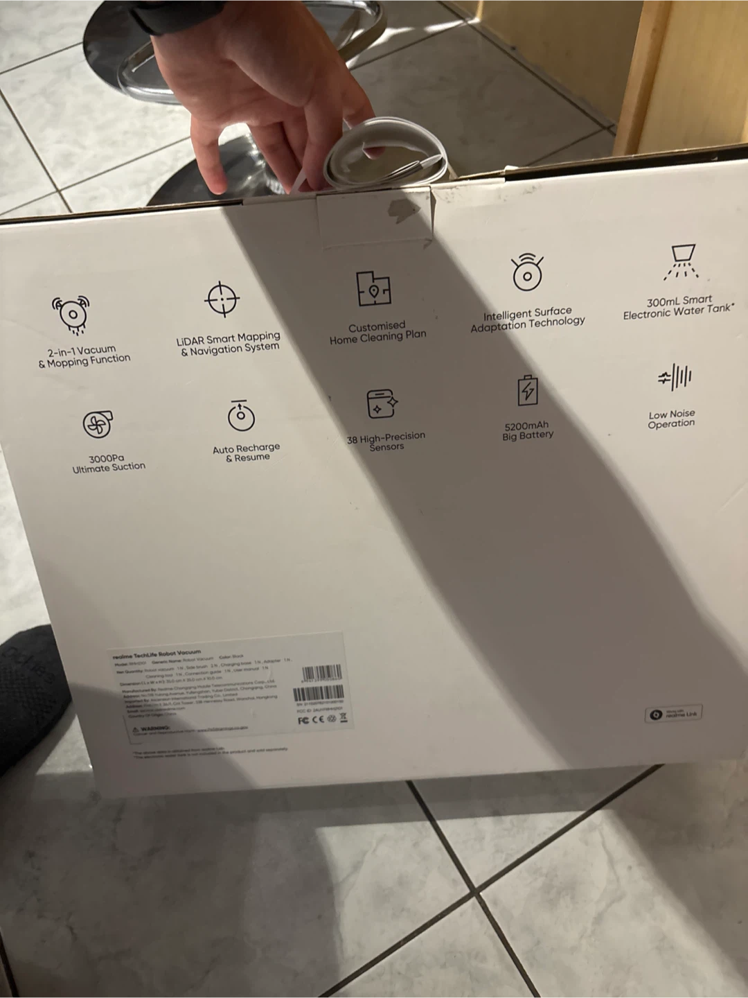 realme TechLife Robot Vacuum Cleaner with LIDAR - photo 2