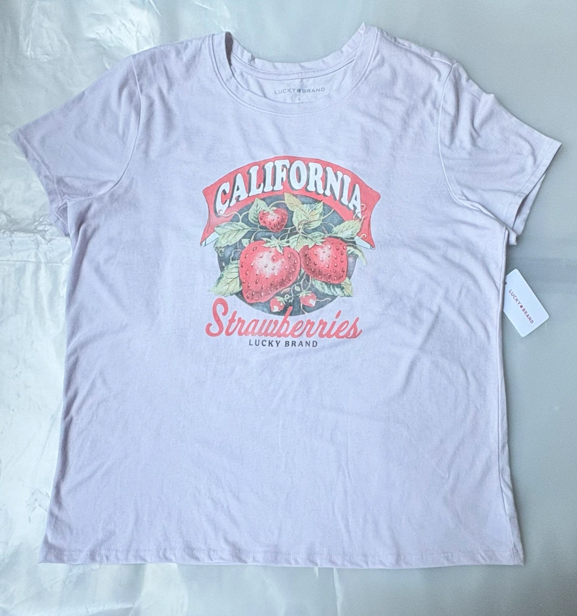 Lucky Brand California Strawberries T-Shirt - photo 2