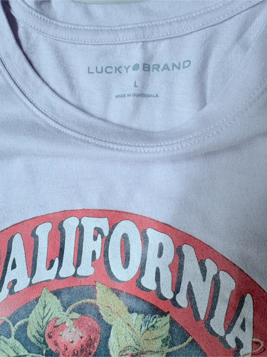 Lucky Brand California Strawberries T-Shirt - photo 5