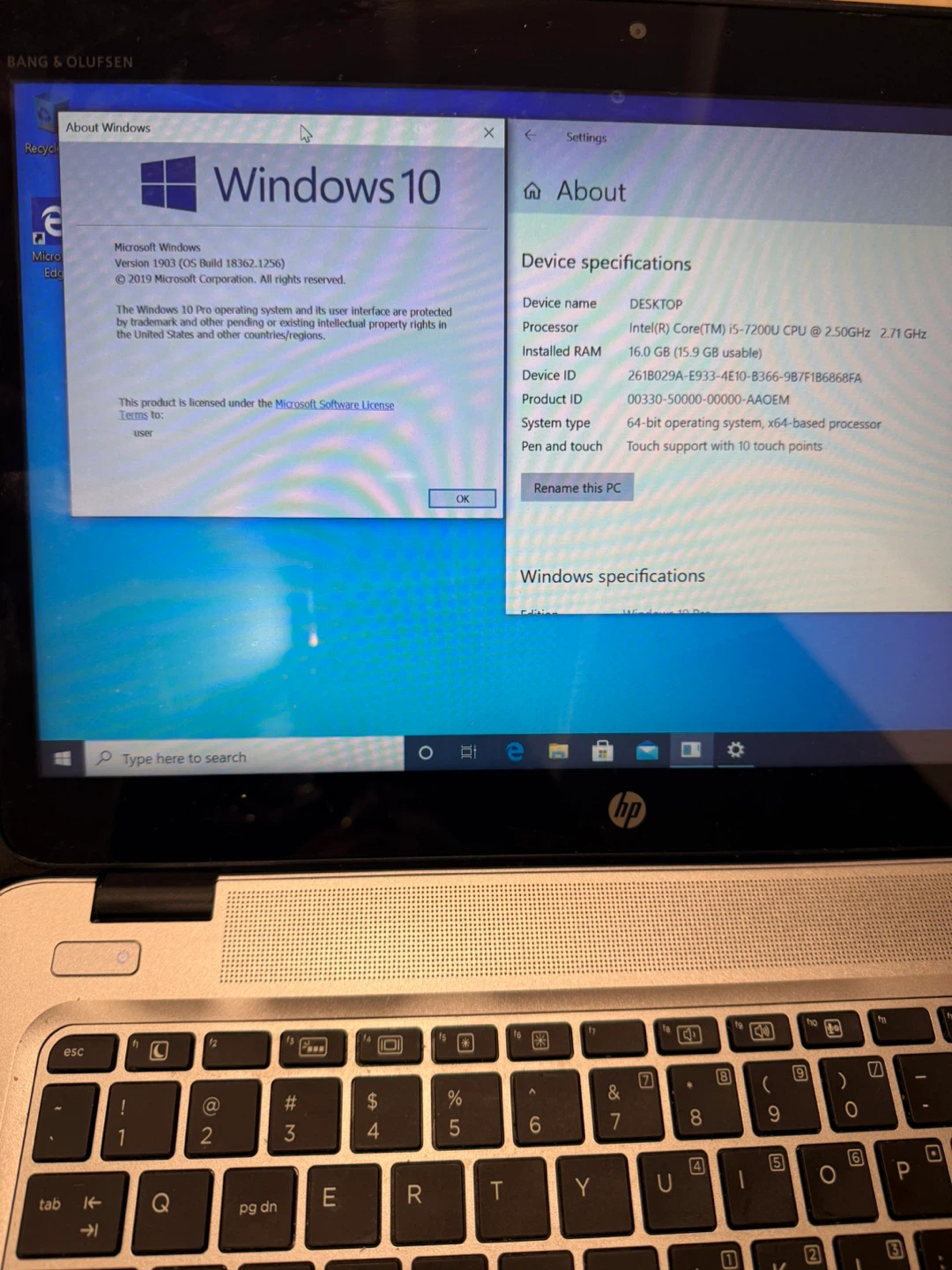HP EliteBook 840 G4 Laptop with Docking Station - photo 2