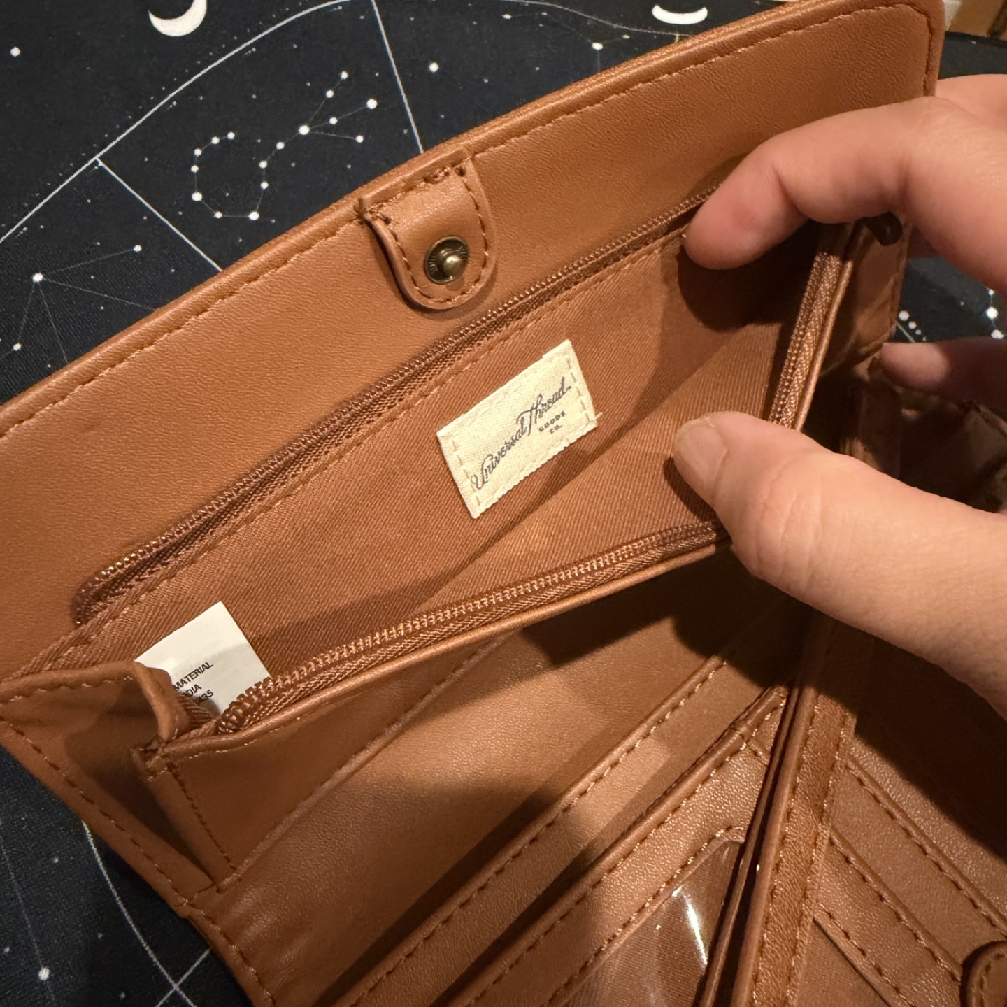 Universal Thread Brown Wallet with Wrist Strap - photo 4
