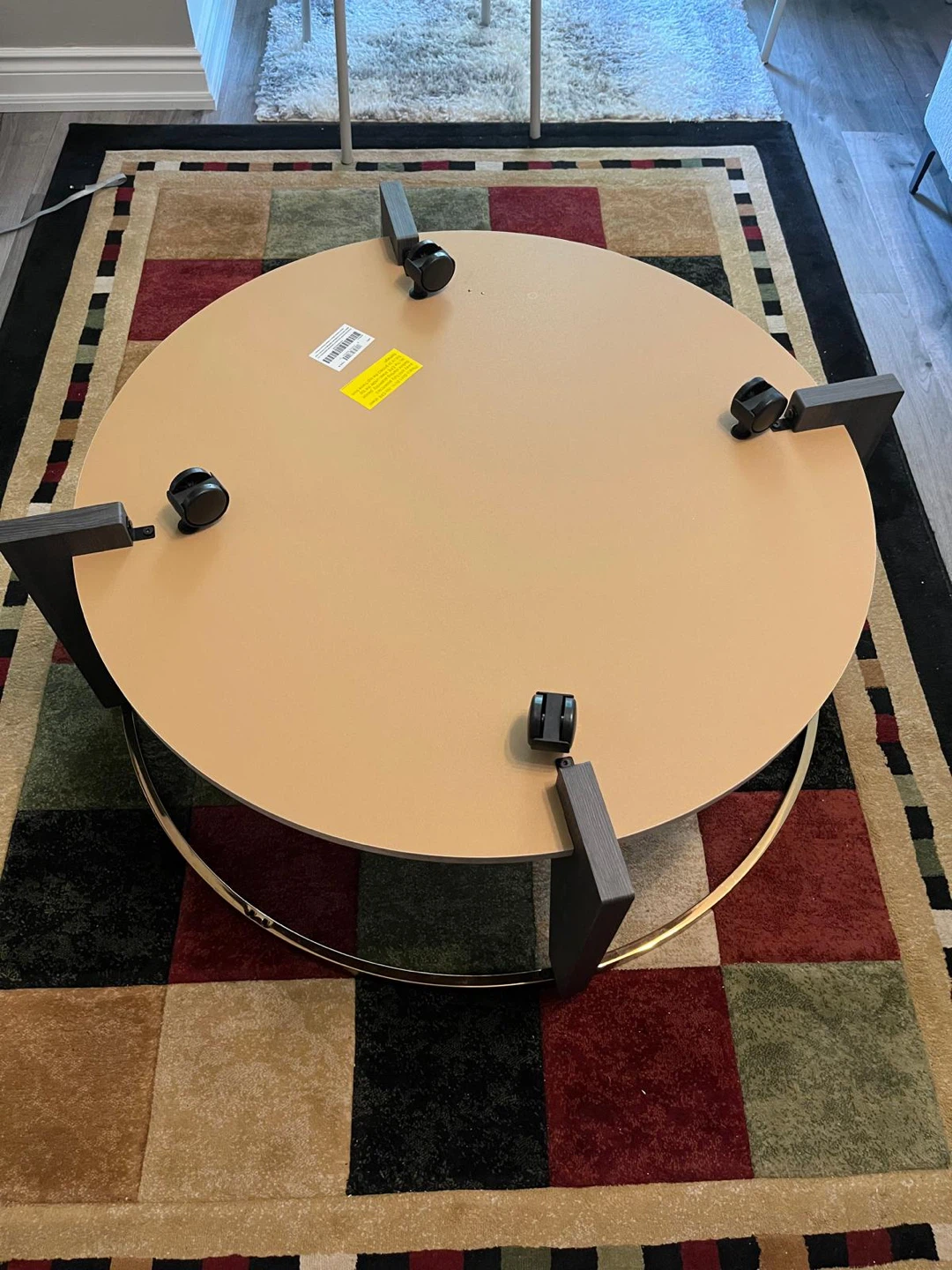 Round  glass table - photo 4