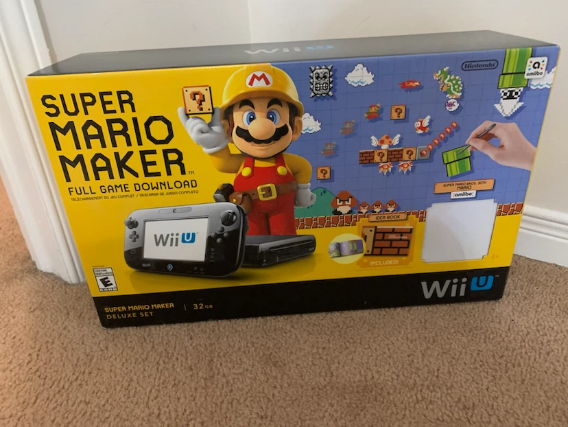 Nintendo Wii U Super Mario Maker Deluxe Set 32GB