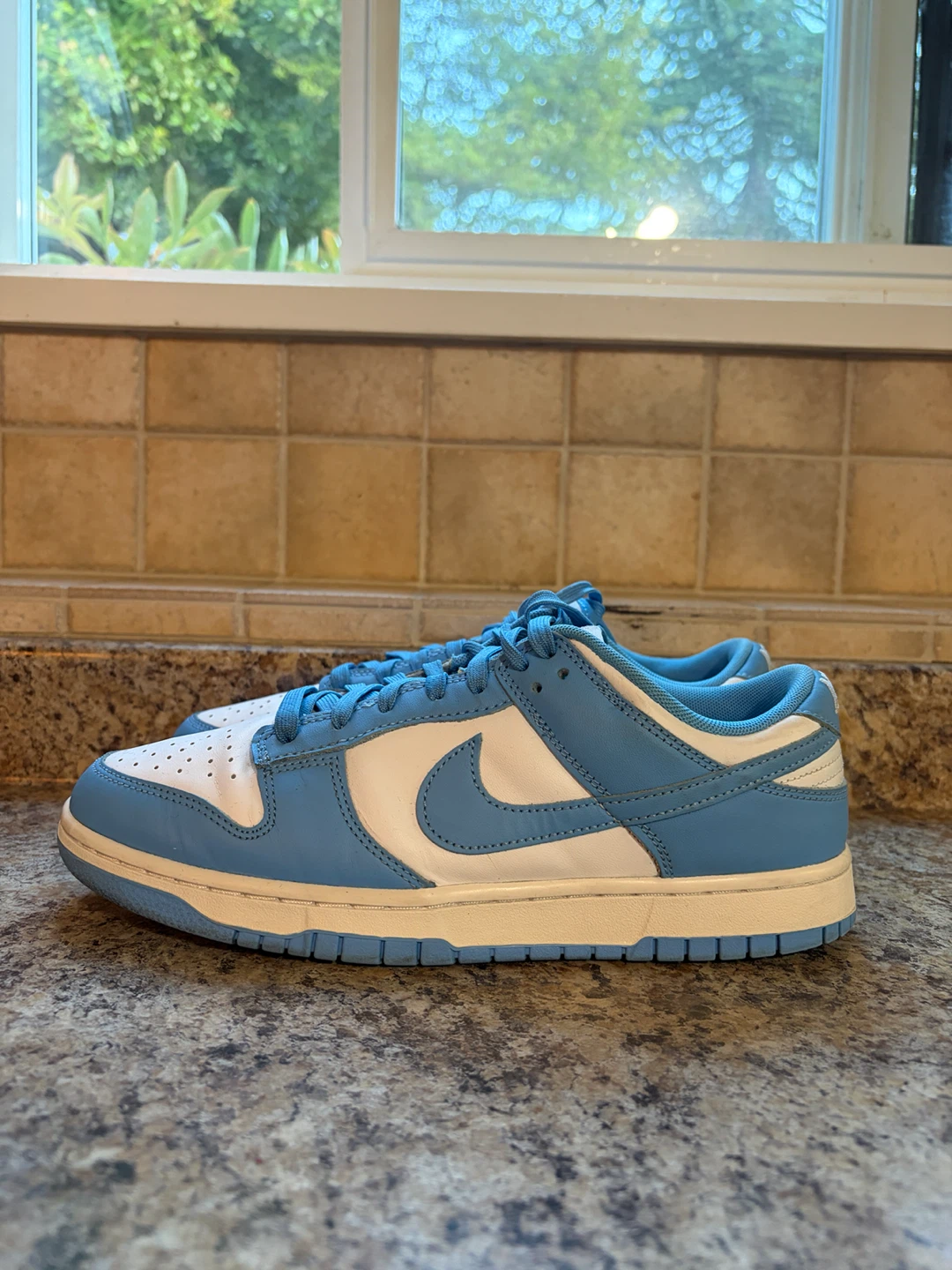 Nike Dunk Low University Blue White - photo 3