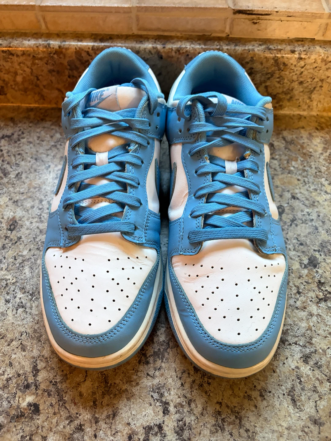 Nike Dunk Low University Blue White - photo 4