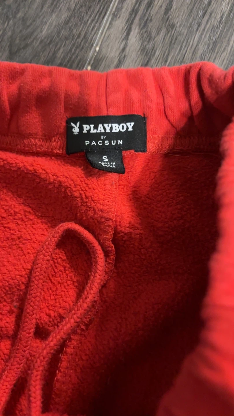 Women’s Playboy Red Sweatpants - photo 4