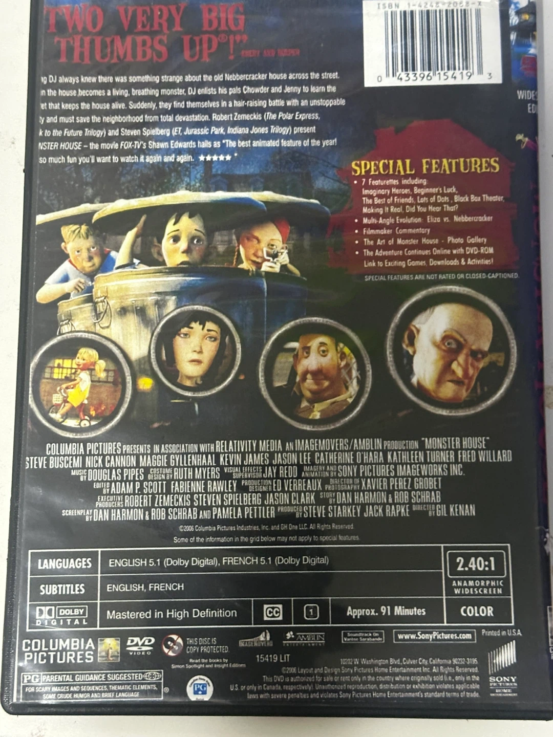 Monster House DVD - photo 3