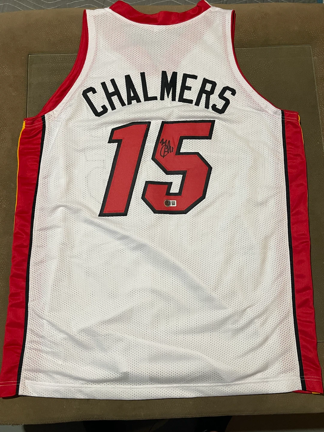 00-295 Miami Chalmers Autographed Jersey