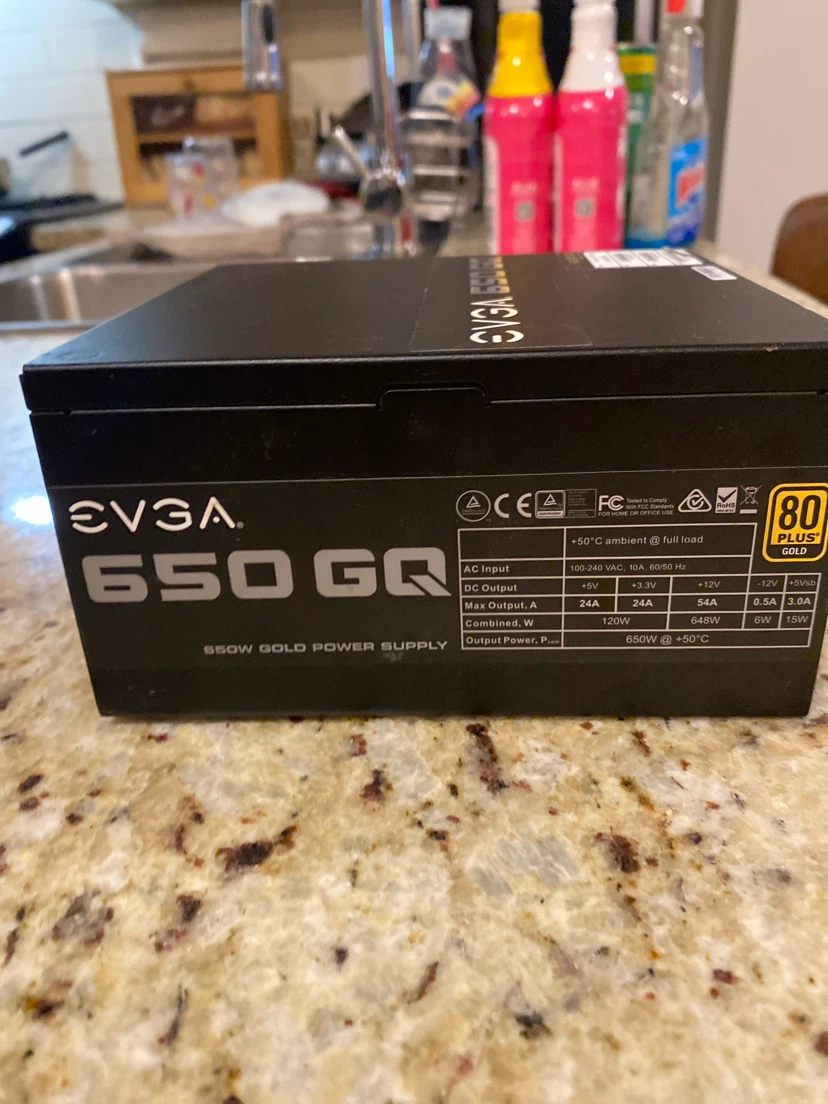 EVGA 650watt gq power supply