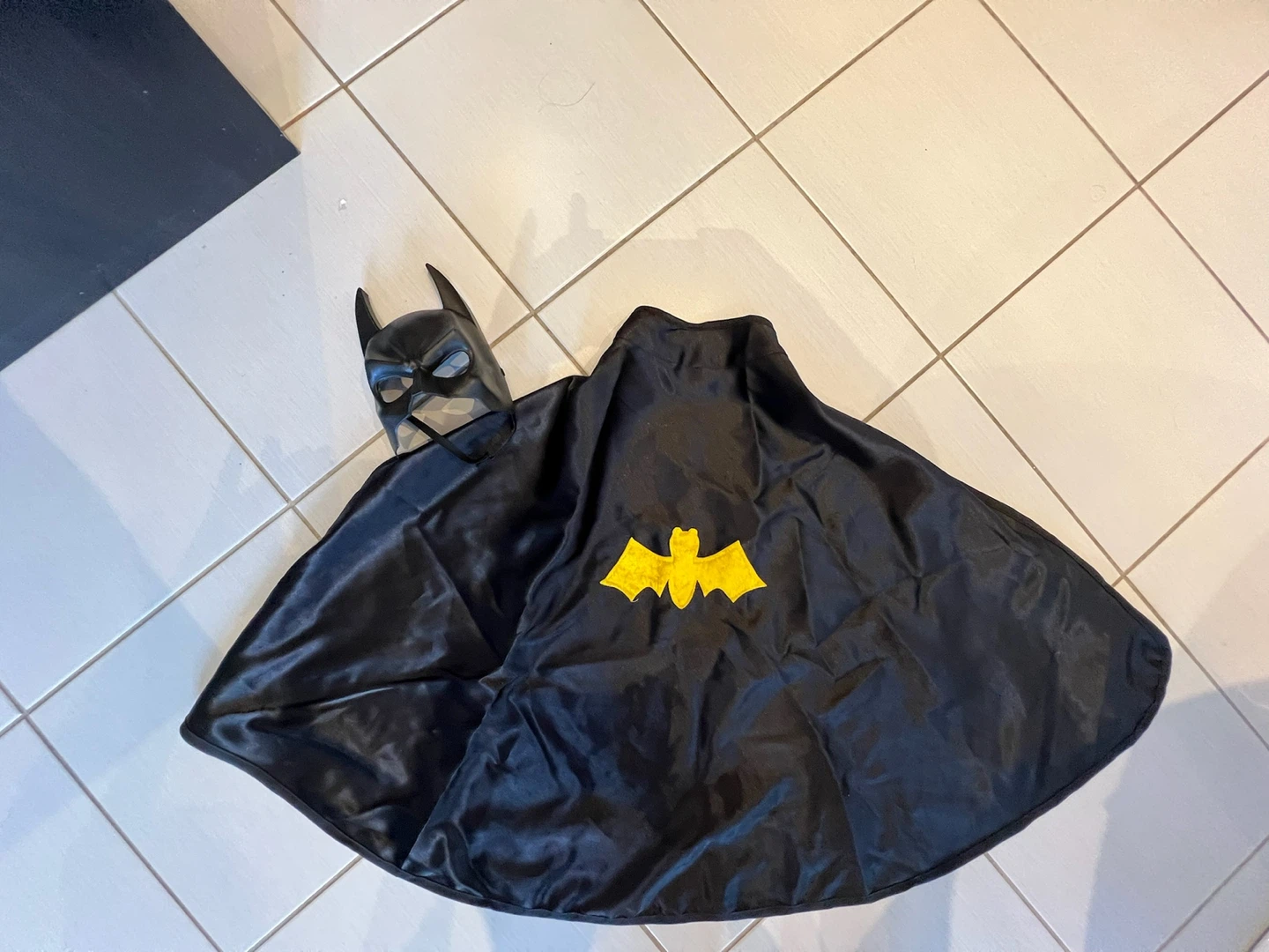 HALLOWEEN Batman and Spider-Man Capes with Masks