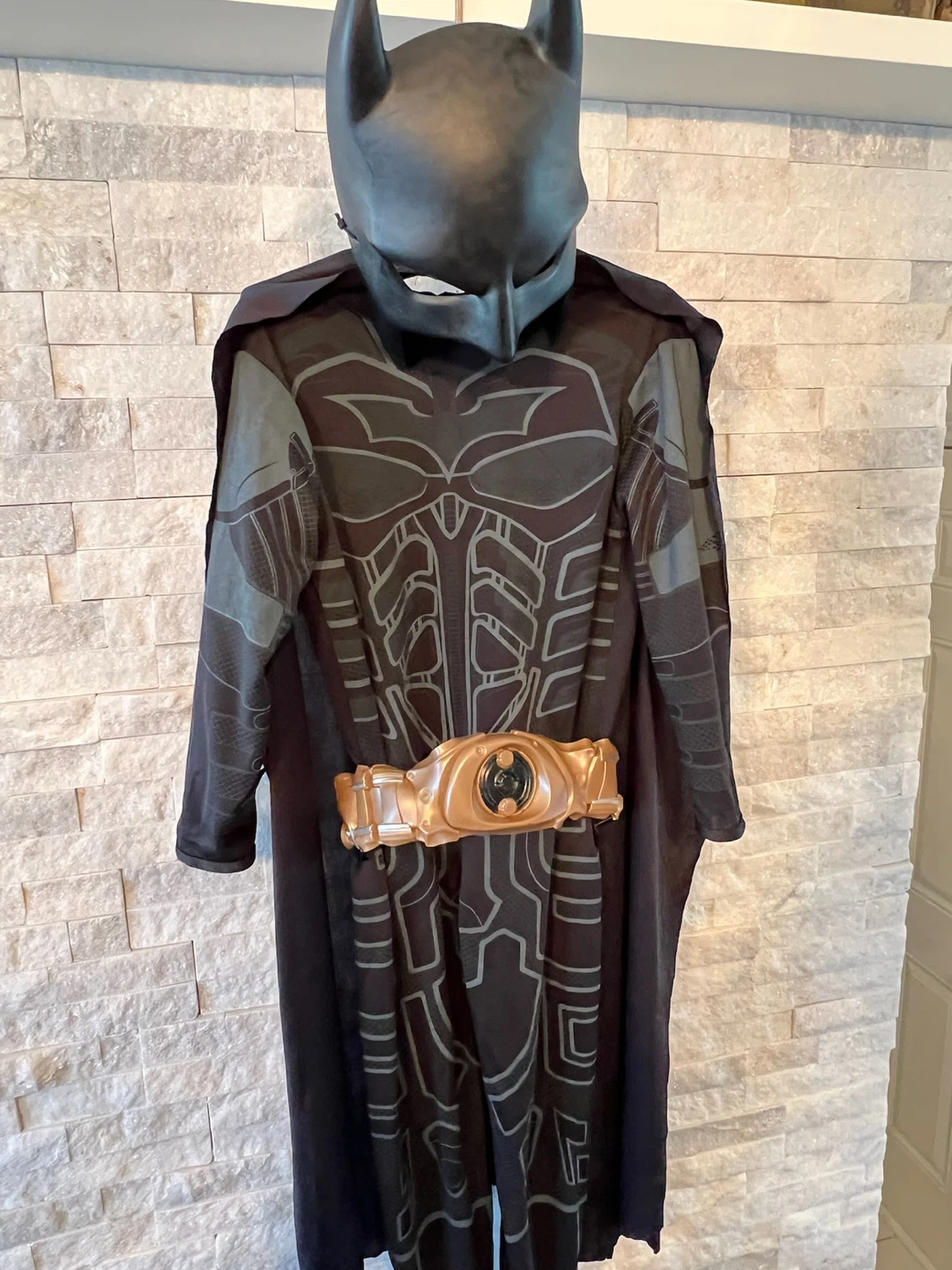 HALLOWEEN Batman Costume with Cape and Mask - photo 4
