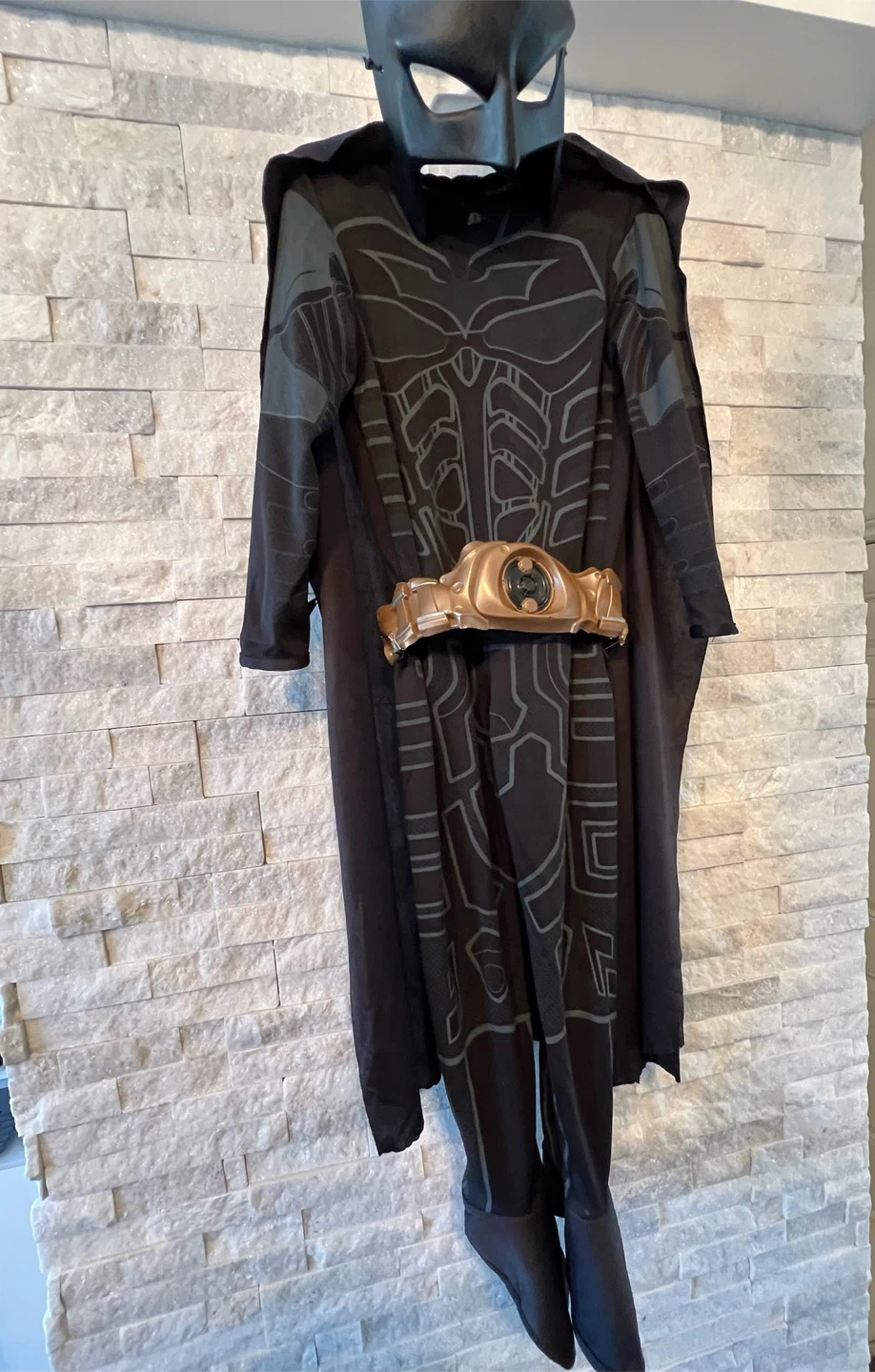 HALLOWEEN Batman Costume with Cape and Mask - photo 5