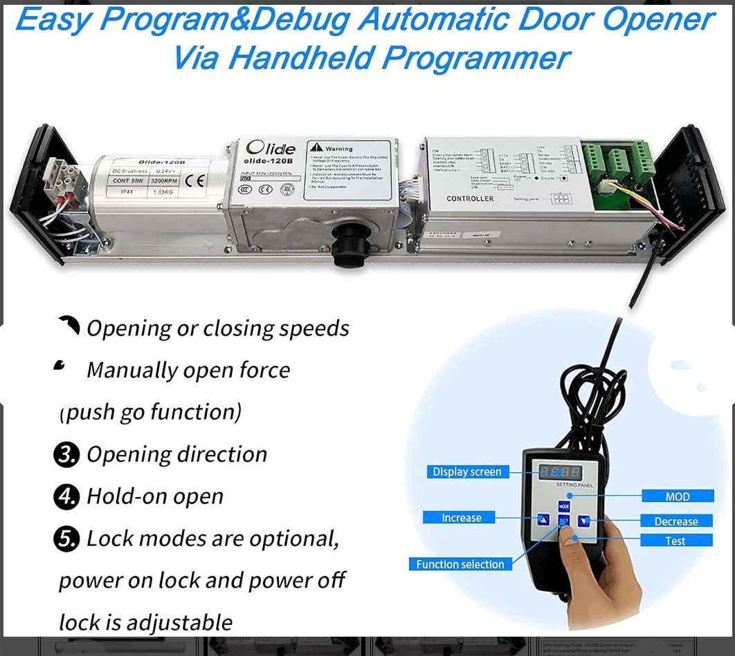 Olide Automatic Door Opener System with Remotes - photo 2