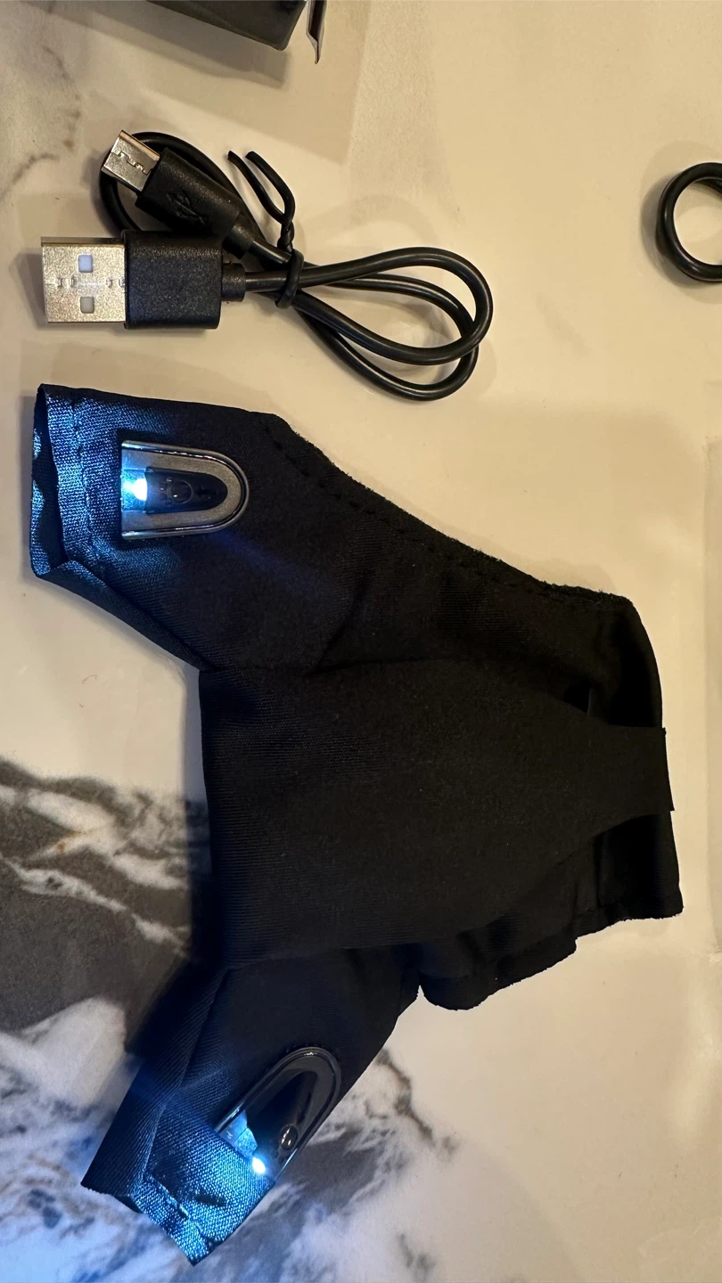 LED Flashlight Gloves - Rechargeable - photo 4