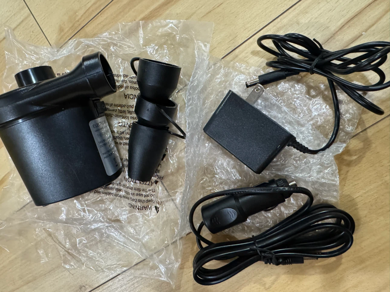 Electric Air Pump with 3 Nozzles - photo 2