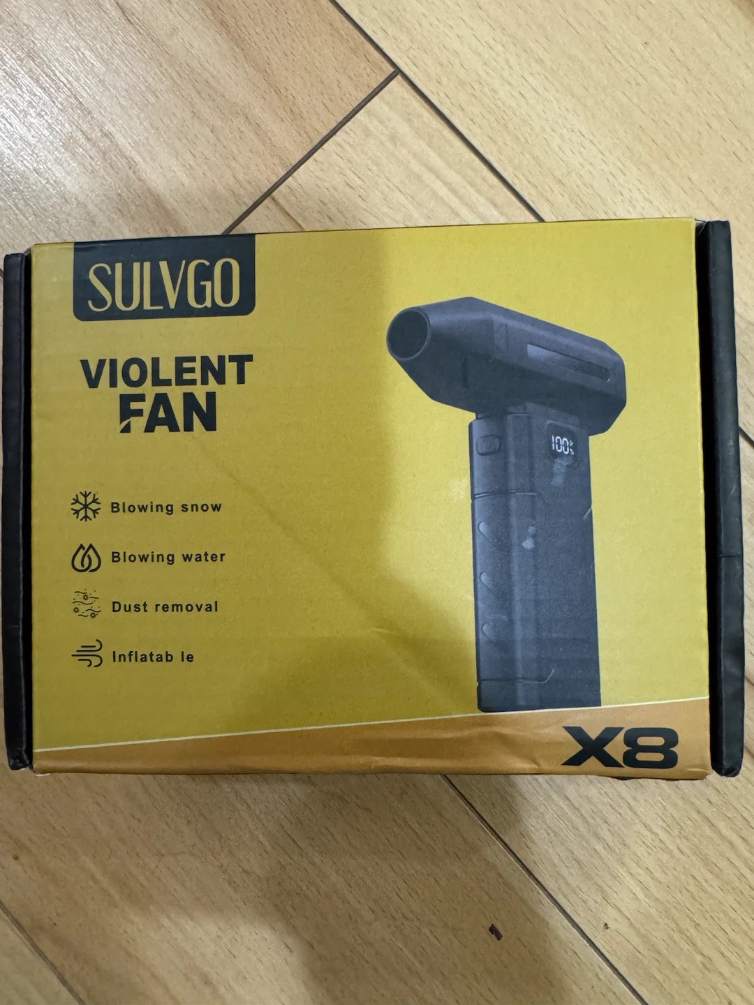 SULVGO Violent Fan X8 Black