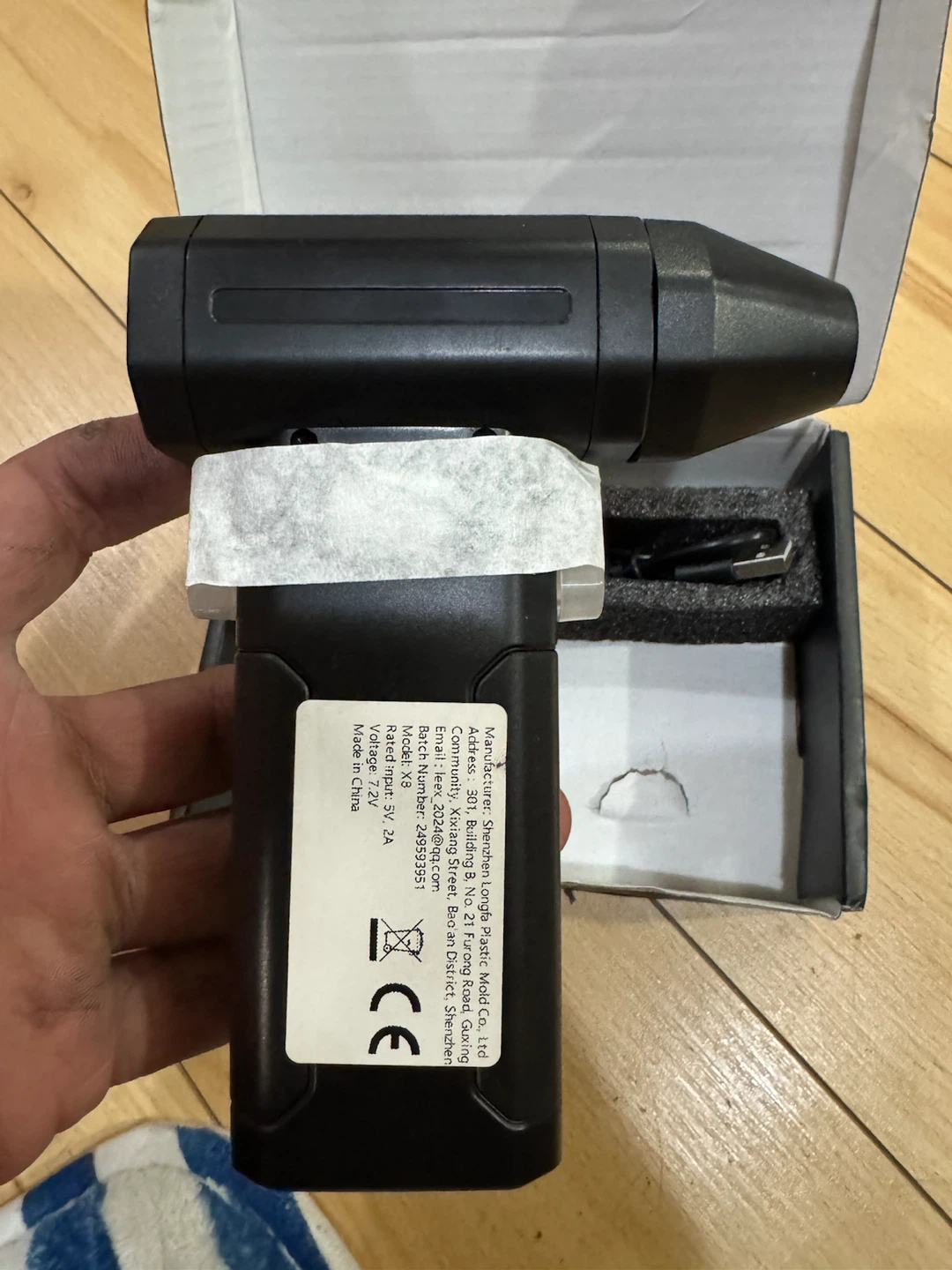 SULVGO Violent Fan X8 Black - photo 3