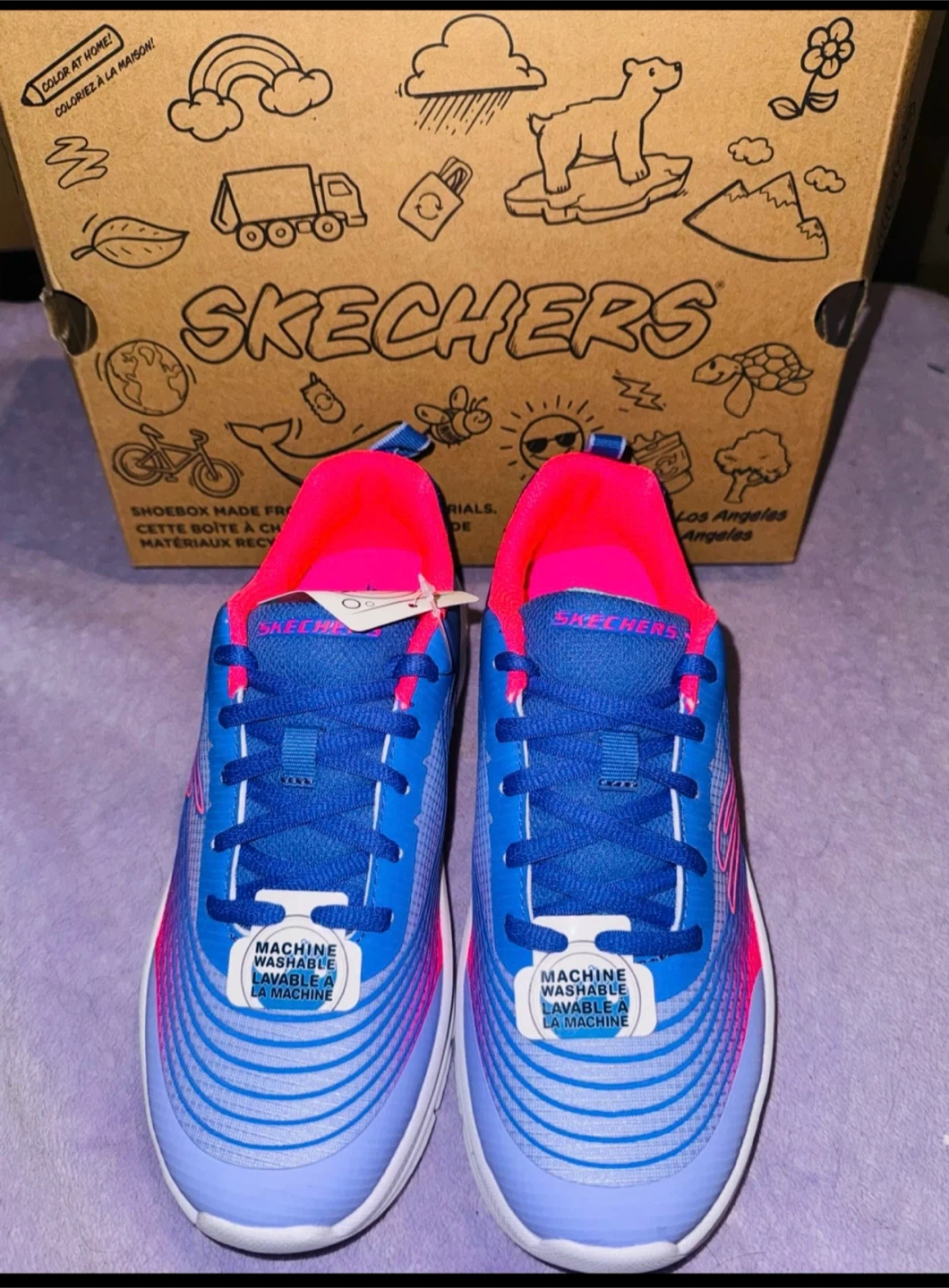 Skechers Toddler Girls Running Shoes . Size 3