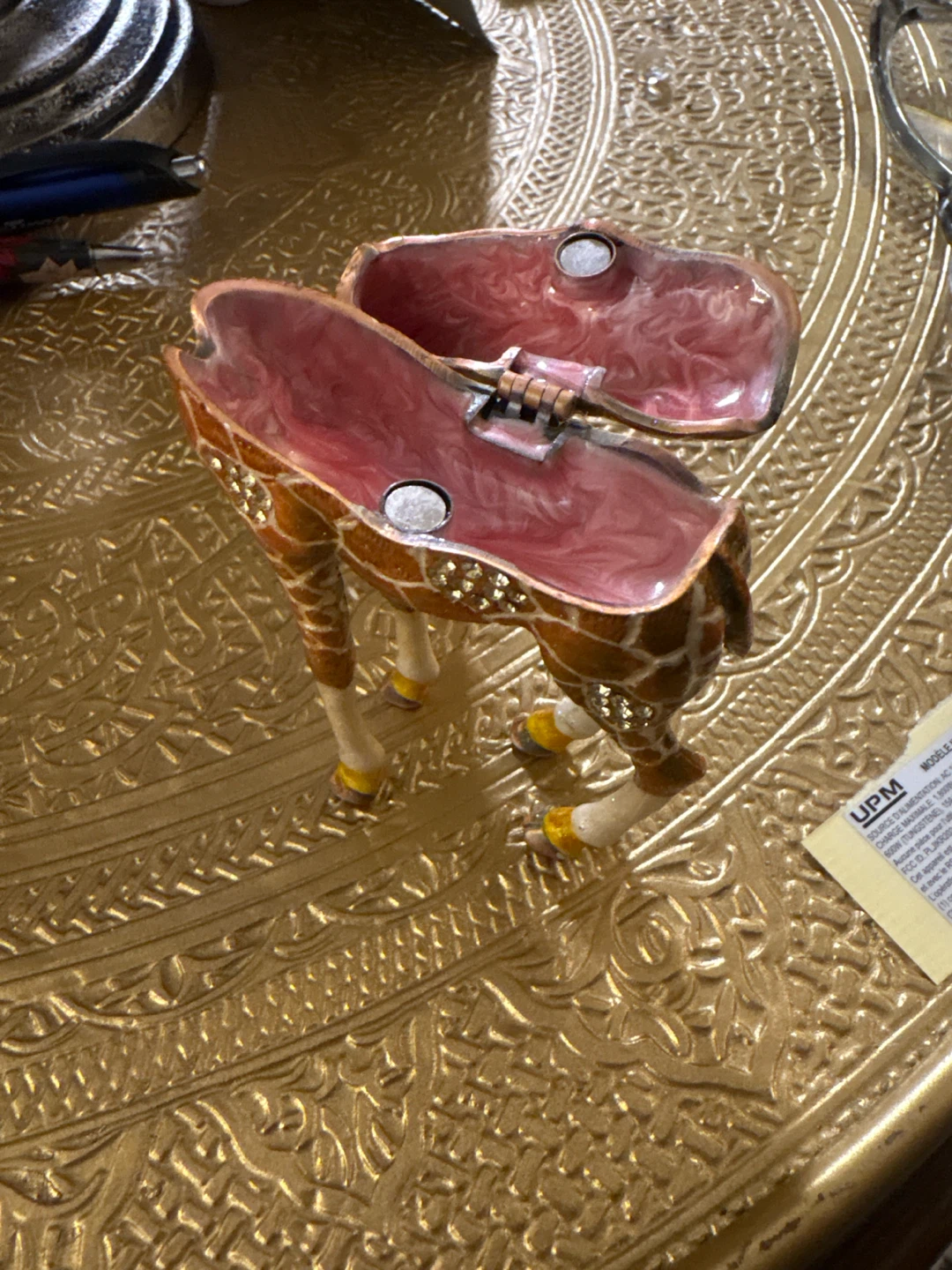 Decorative Giraffe Trinket Box - photo 3