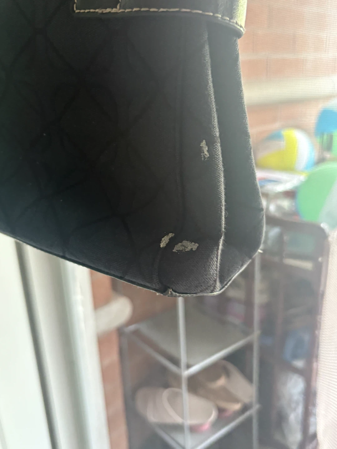 Nine West Black Quilted Tote Bag - photo 2