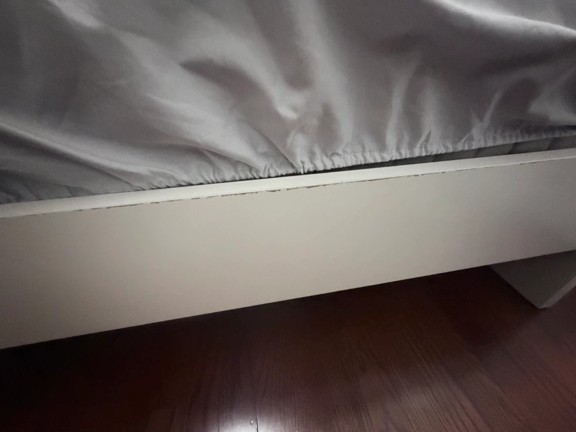 IKEA ASKVOLL Bedframe (White) - Moving Sale - photo 3