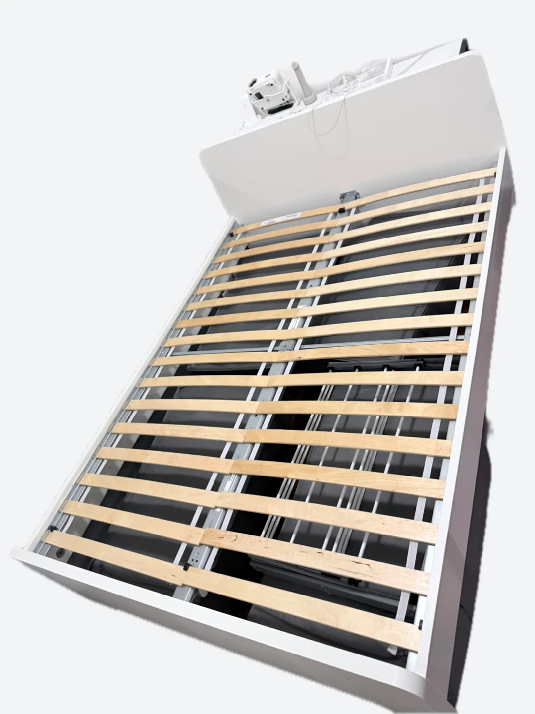IKEA ASKVOLL Bedframe (White) - Moving Sale - photo 2