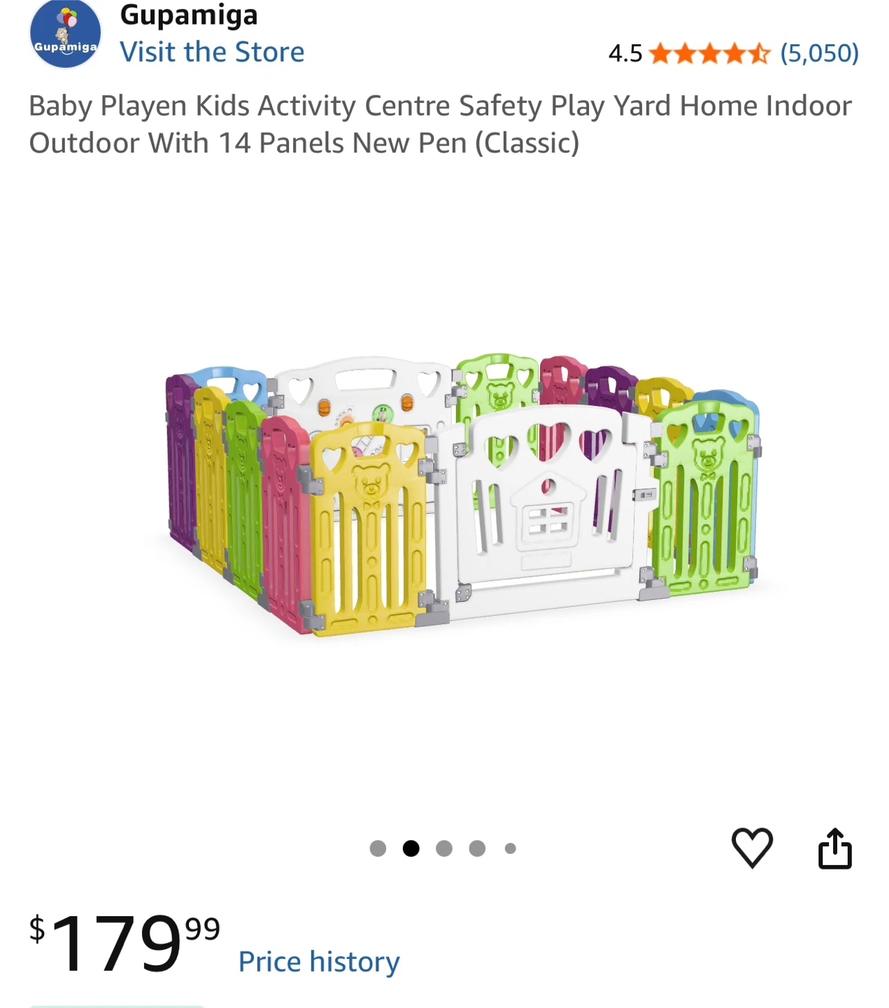 Multi-Colour activity centre Playpen -2 sets( 28 panels total) - photo 5