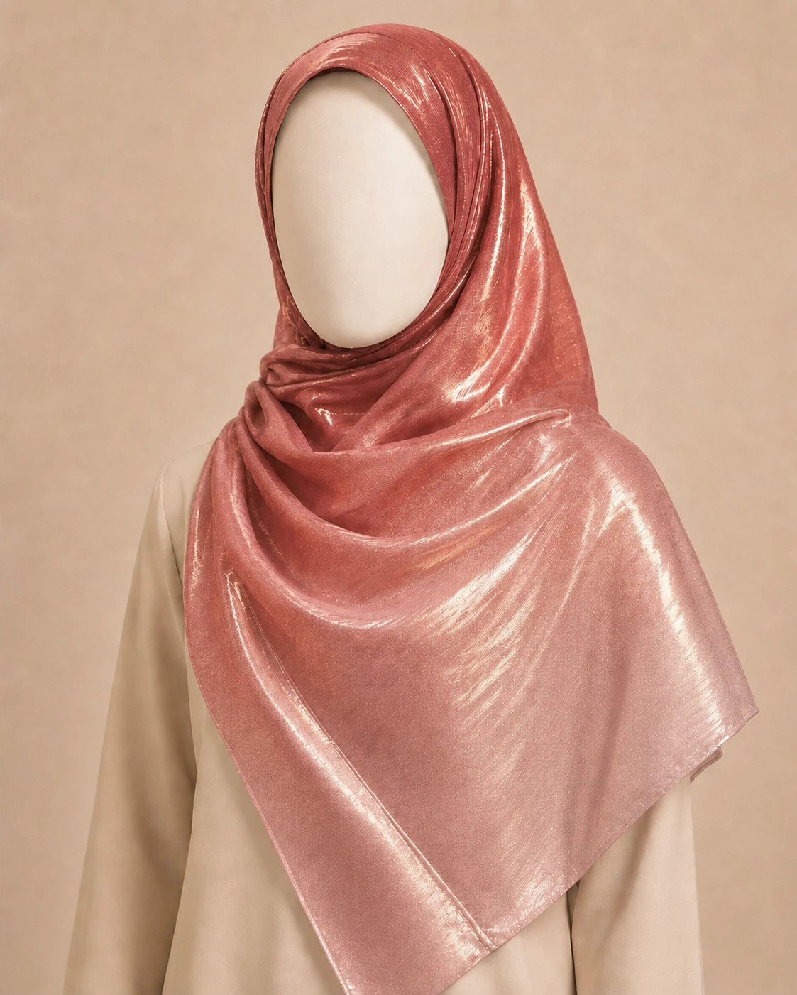 Metallic Hijab Scarf, jimmy choo. - photo 4