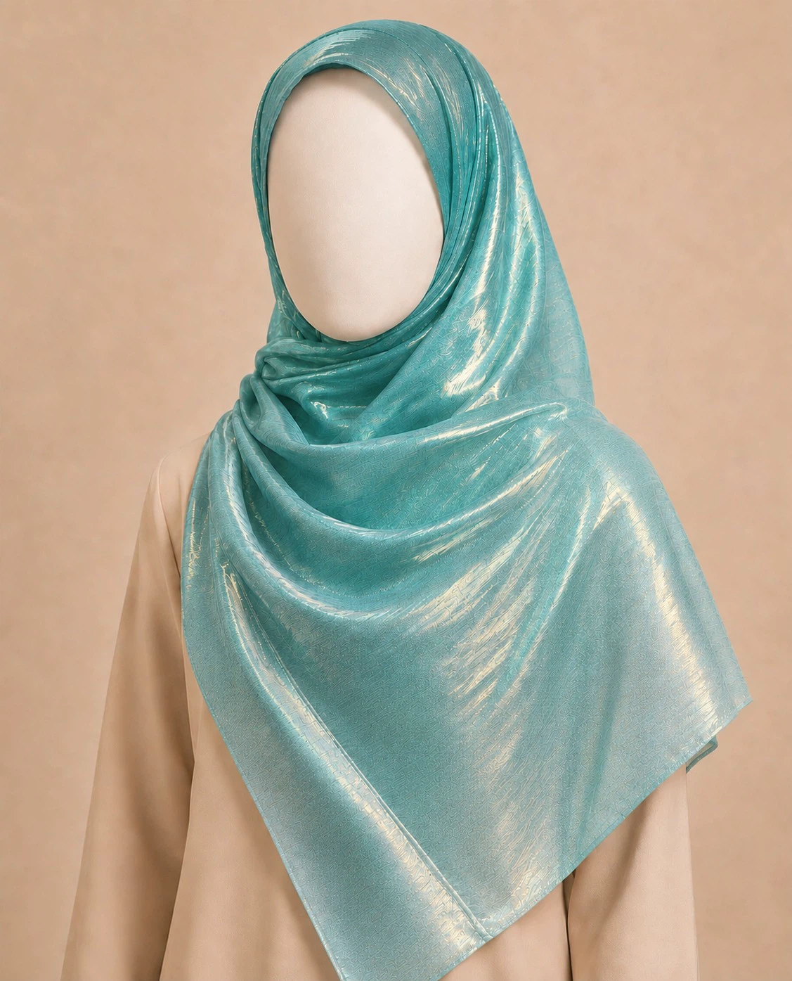 Metallic Hijab Scarf, jimmy choo. - photo 5