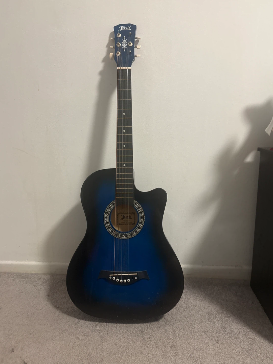 Javis Acoustic Guitar - Blue
