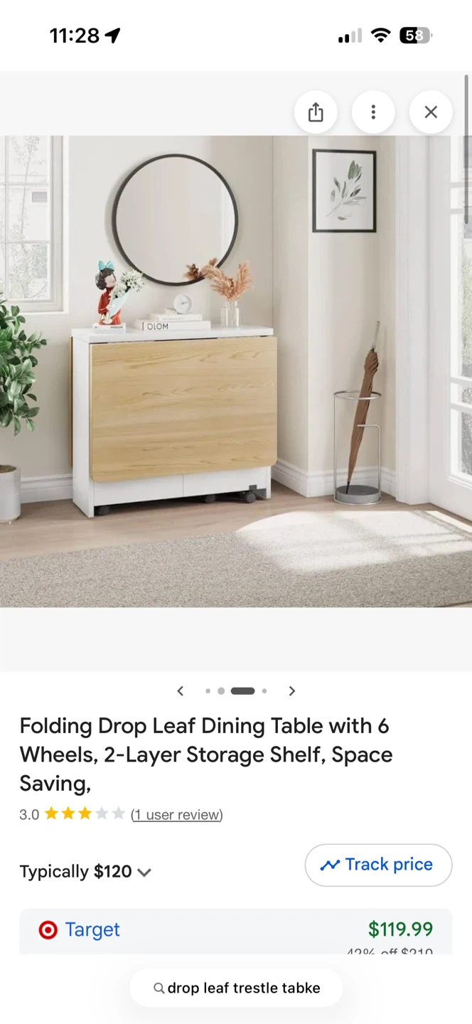 Foldable table
