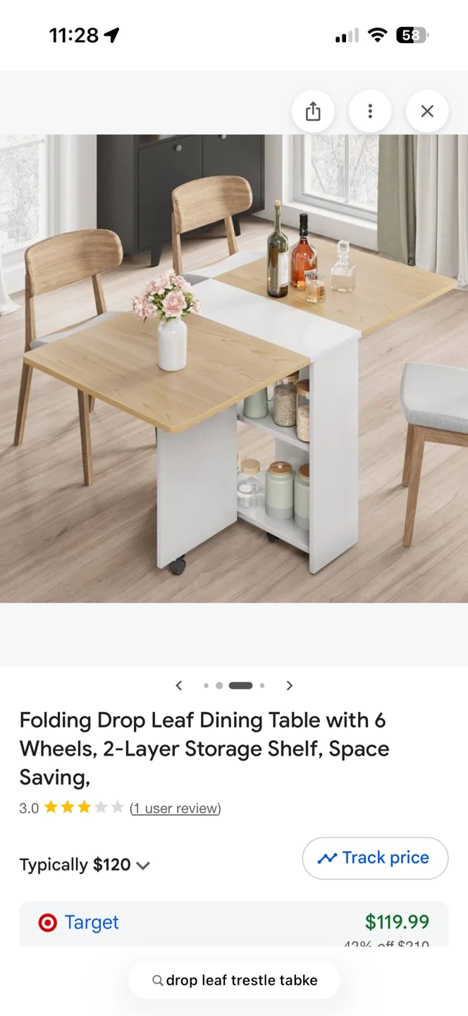 Foldable table - photo 2