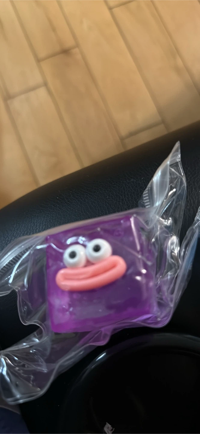 Purple character squishie