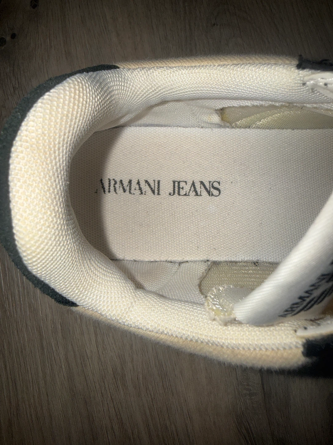 Armani Jeans Black & Tan Sneakers 8.5 - photo 3