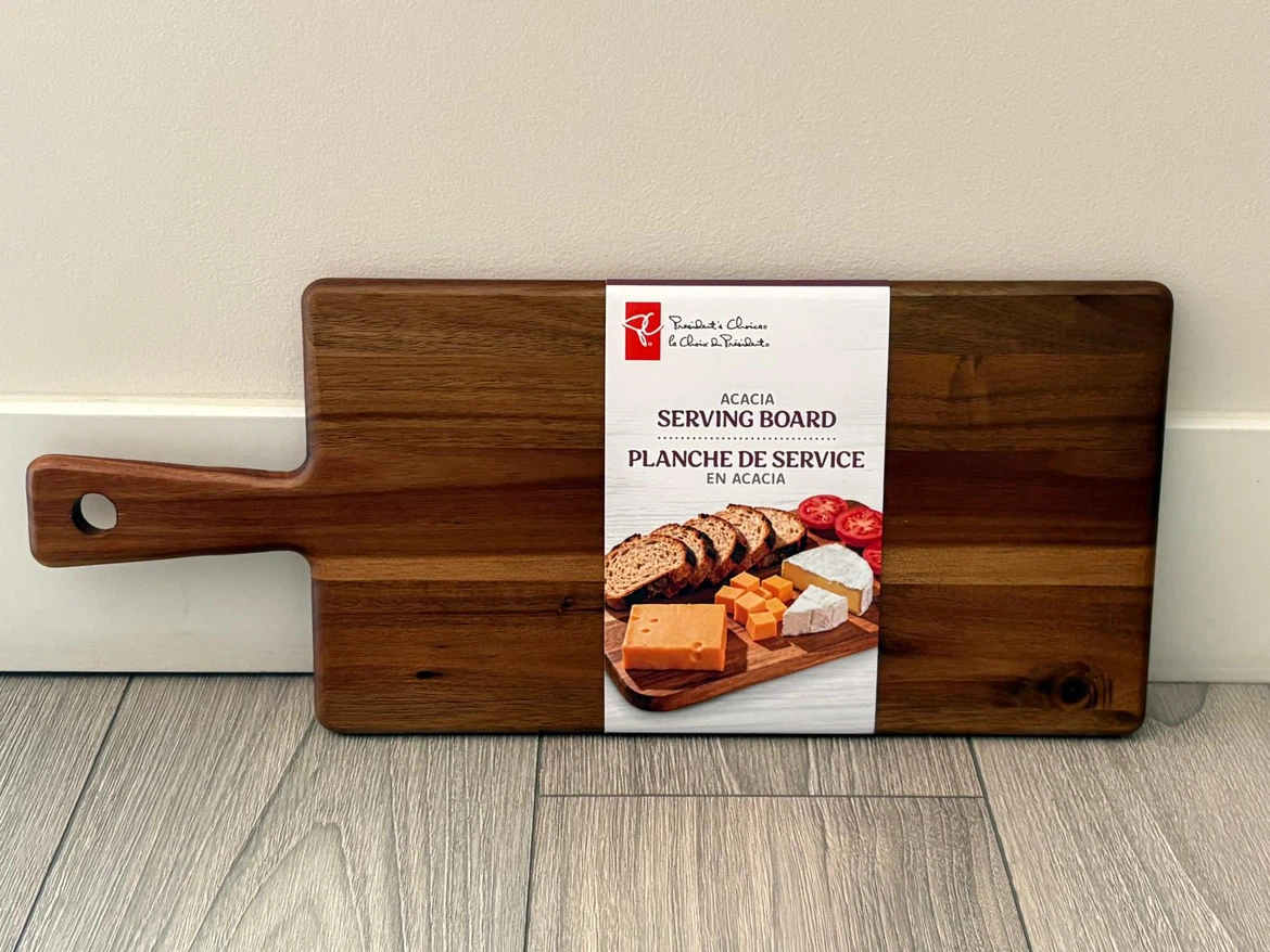 President's Choice Acacia Serving Board