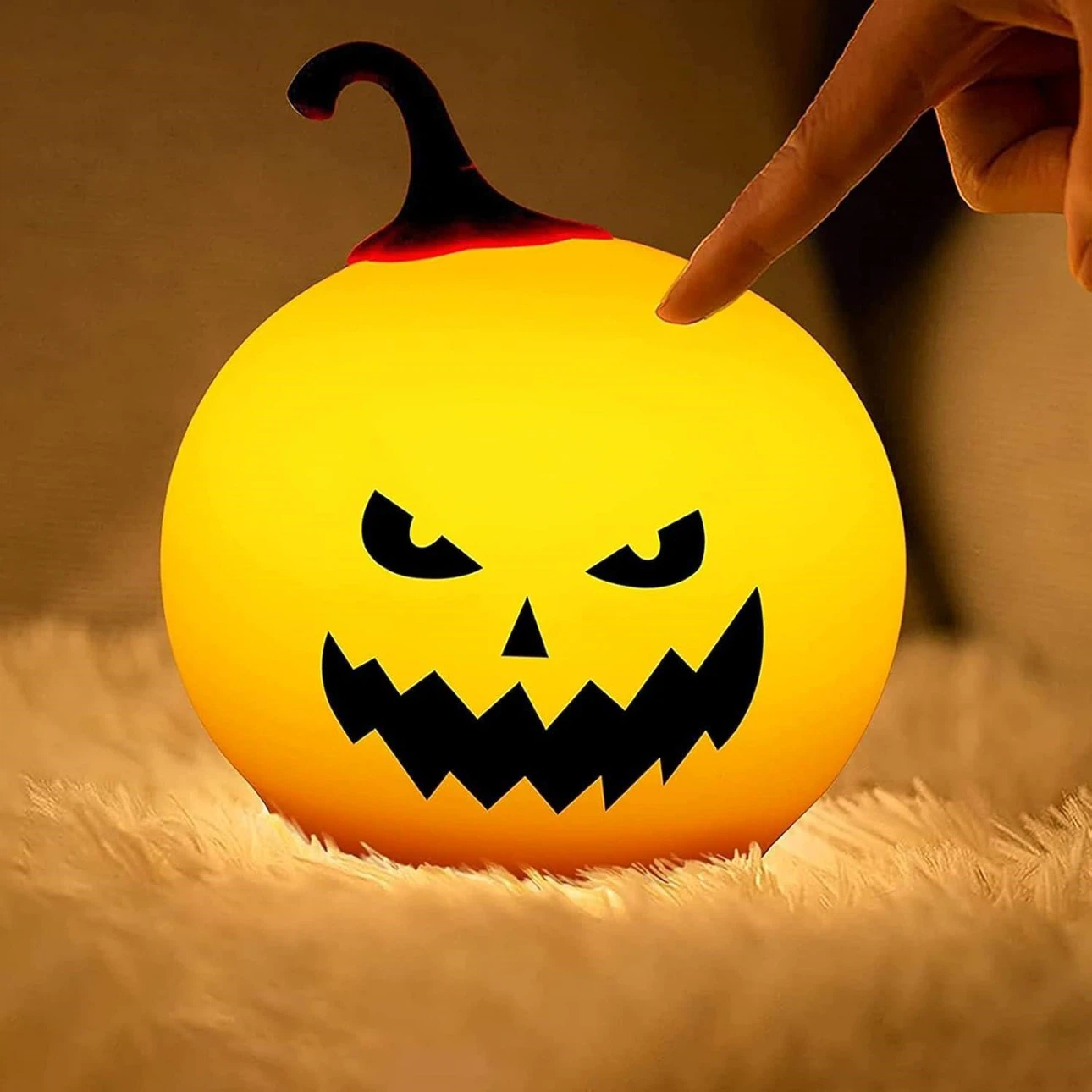 Halloween Pumpkin LED Night Light