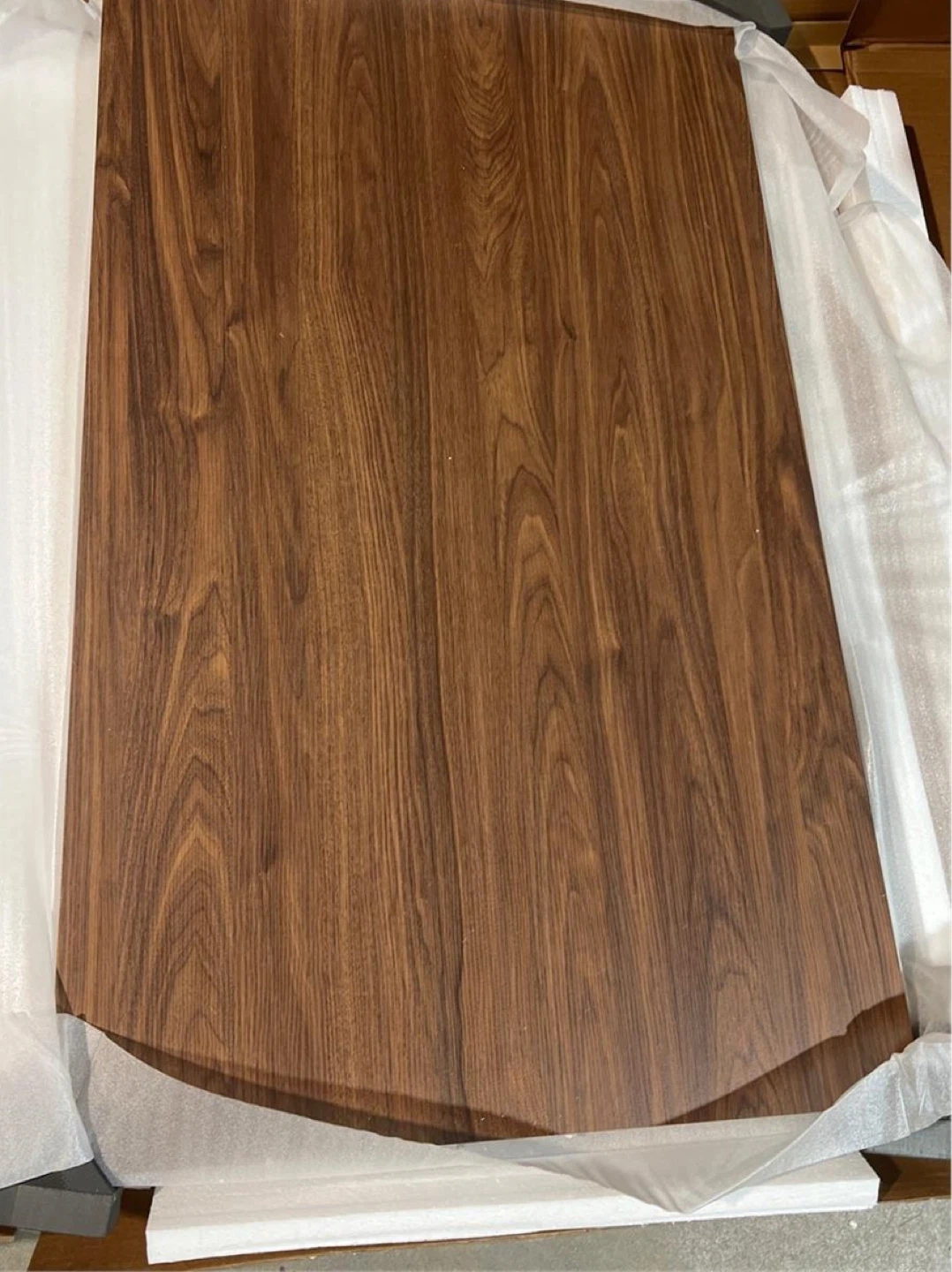 Wood Top Dining Table with Black Metal Legs - photo 2