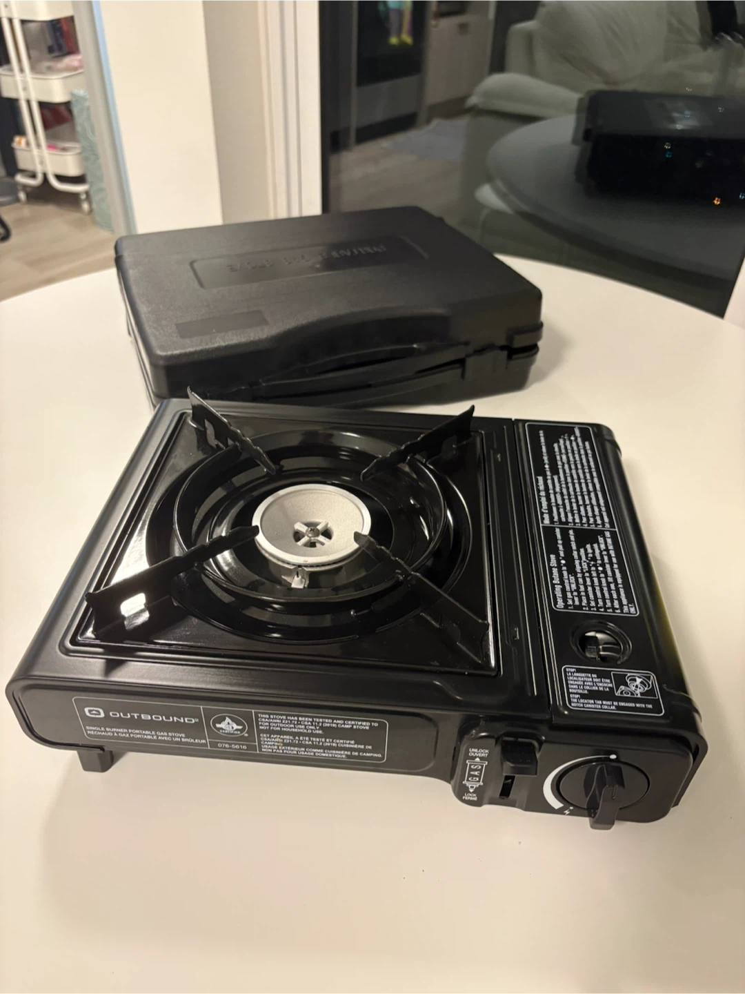 Portable Propane Gas Stove with Case - photo 2