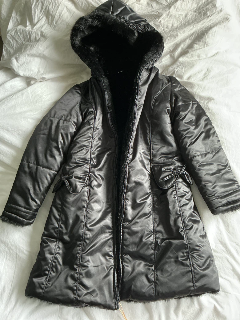 Brand New! The Children's Place Reversible Faux Fur Hooded Coat